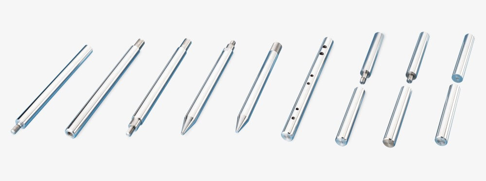 RoundRail Shafting customization options