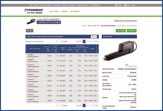 Try our linear motioneering tool.